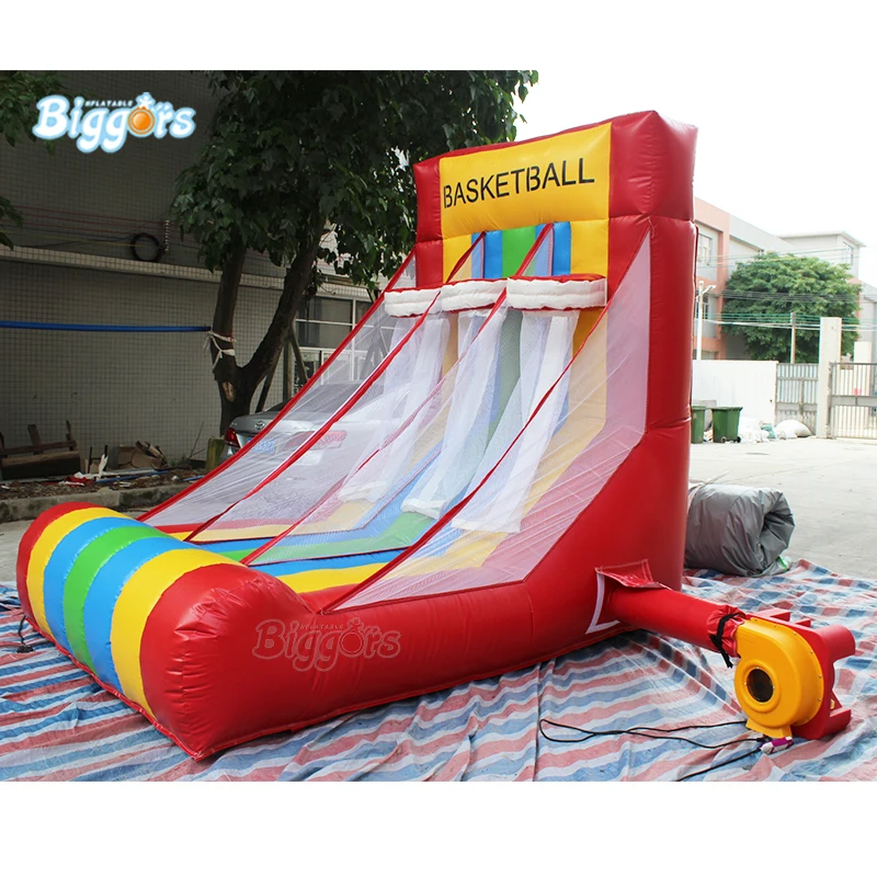

Commercial Sport Game 3 Hoops Inflatable Basketball Hoop