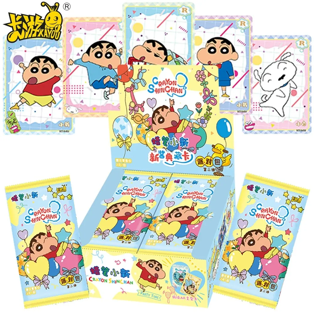 KAYOU Crayon Shin Chan carte de Collection haute partition famille personnage d'anime Kazama Tōru carte à collectionner créative cadeau amusant pour les amis