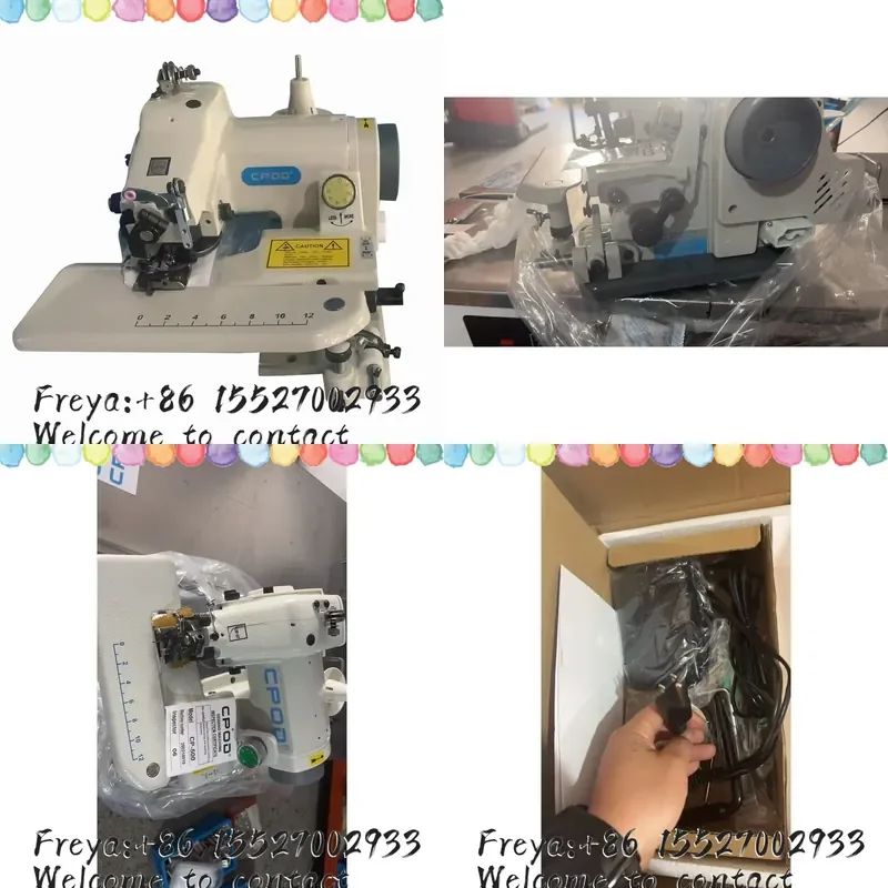 CP-500 Industrial Blind Stitch Sewing Machine Hot Sale Overlocker for Desk Use