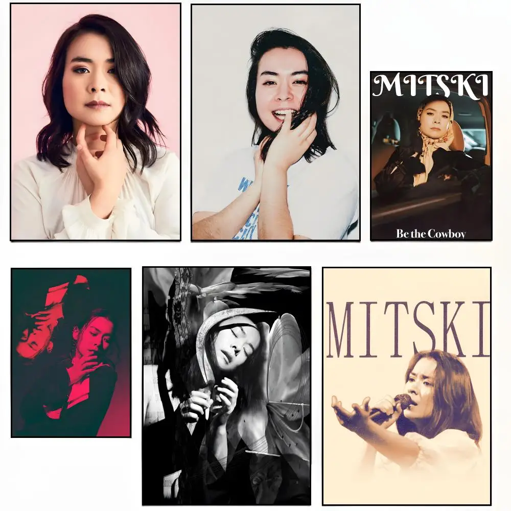 Musician Indie Mitski Poster Modern Living Room Artwork & Beautiful Home Decor Style