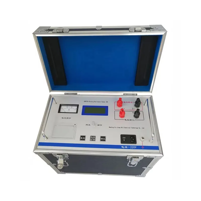 NCEL JSR962A Electric Power Transformer Winding Coil 60Amps DC Resistance Tester Meter