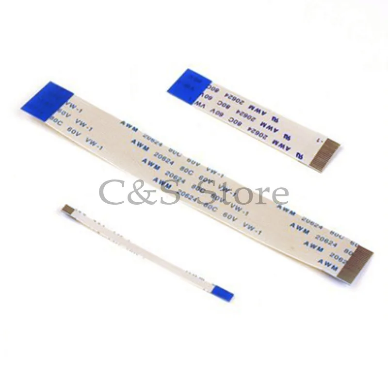 10pcs Flat flexible cable FFC FPC AWM 20624 80C 60V VW-1 FFC-0.5MM 1.0MM 4/5/6/8/10/12/14/16/18/20/24/26/30 Pin
