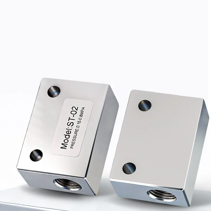 ST Pneumatic Shuttle Valve Flow Control Valve ST-01 ST-02 ST-03 ST-04 Logic Valve G1/8“ G1/4“ G3/8“ G1/2“