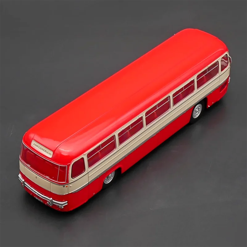 Diecast 1:43 Scale Ixo Chausson Ang Bus Alloy Vehicle Model Finished Simulation Collection Decoration Gift Toys Display