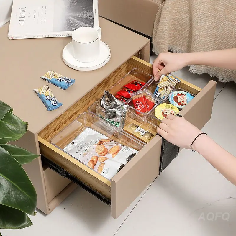 Storage Box Transparent Plastic Desk Storage Box Drawer Organizers Jewelry Makeup Organizer Small Things Home Storage