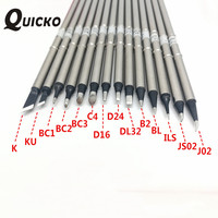 QUICKO High quality Soldering Tips high-grade XA-T12-K KU ILS BC2  Solder Iron 7s melt tin Welding tools for T12 handle station