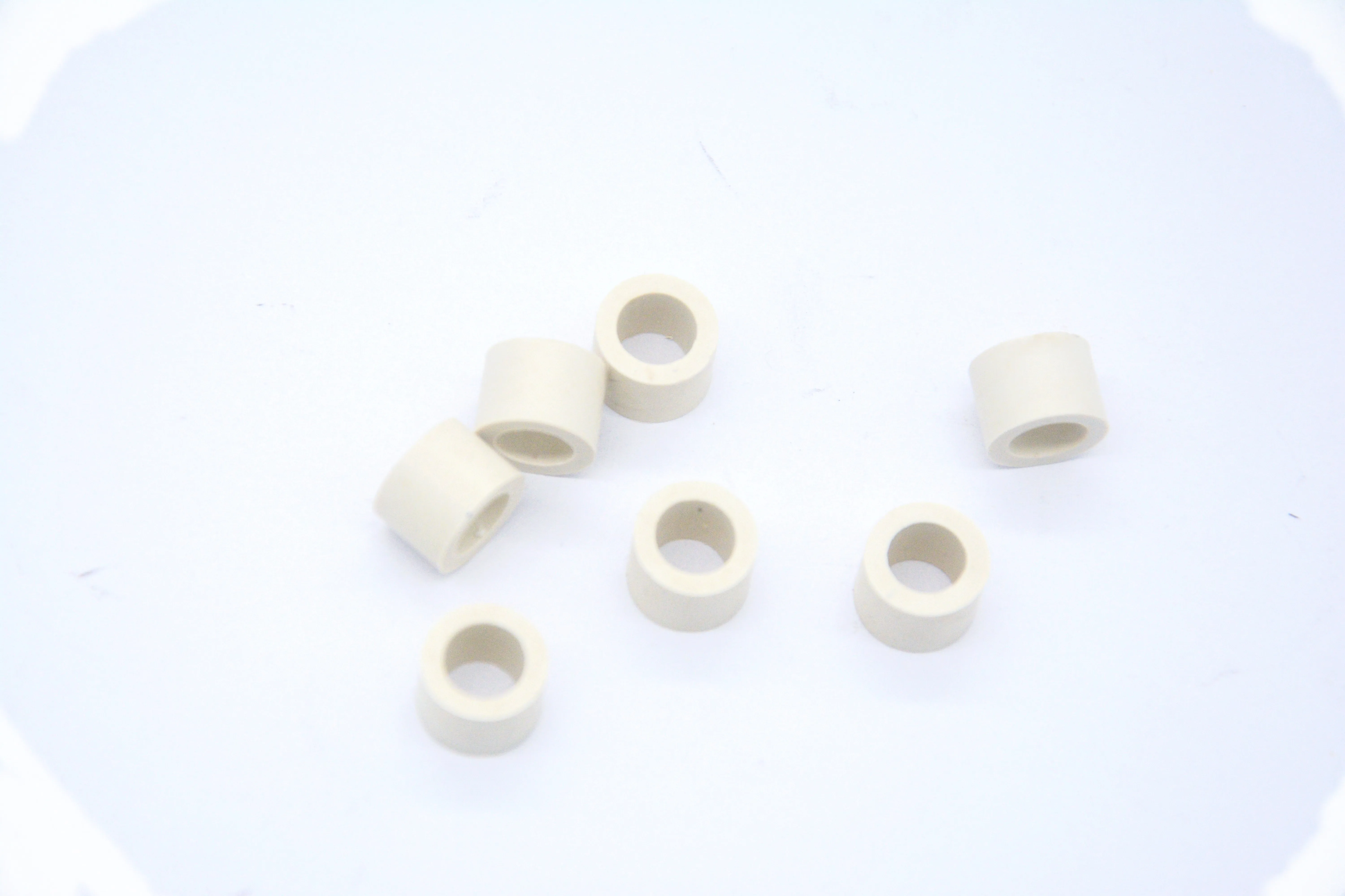 100 pcs beige Cushion Ring 8mm height for some of Tajima SWF Feiya Richpeace embroidery machines / spare parts