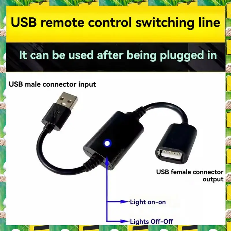 3C Electron DC 5V USB Wireless RF Remote Control Switch Power ON OFF For USB LED Light Strip Reading Lamp Light Fan Toggle Model