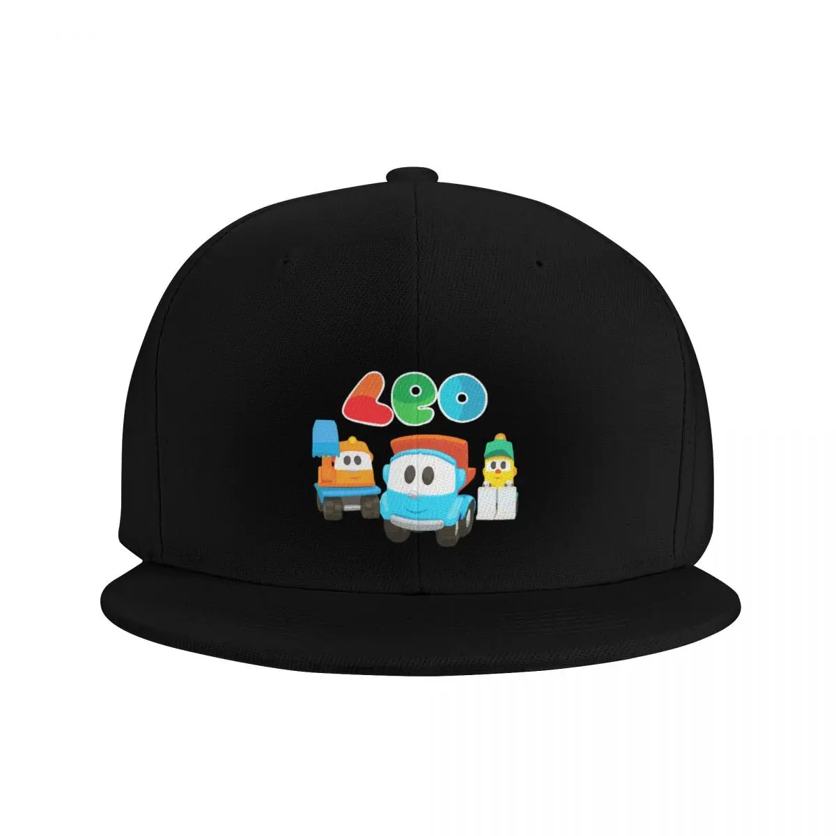 leo the truck, lifty and scoopCap Baseball Cap Big Size Hat Golf Wear Men Caps Women's