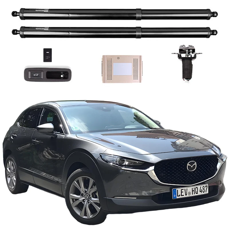 

Для Mazda CX-8 2019-2024 электрическая задняя дверь, интеллектуальный автоматический замок на присоске, модификация багажа, автомобильные принадлежности