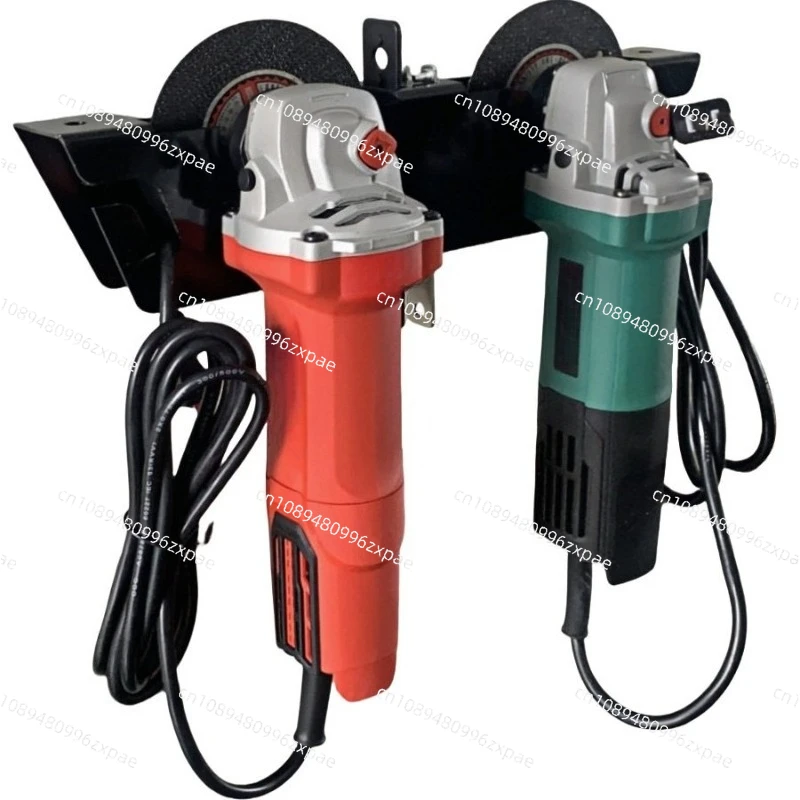 Wall mounted angle grinder wall angle grinder hanger, machine storage rack