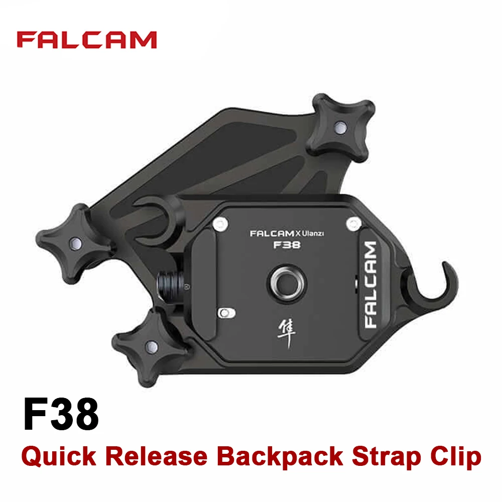 

Falcam F38 Quick Release Backpack Strap Clip Universal Arca Swiss DSLR Camera Quick Switch Plate Clamp Photography Accessories