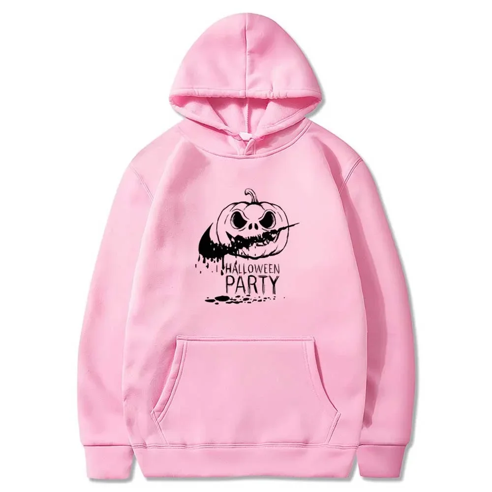 Halloween Ghost Coffee Print Hoodie Men/Women's Sportswear Harajuku Spooky Season Gothic New Street Y2k Cheap Clothes Men's