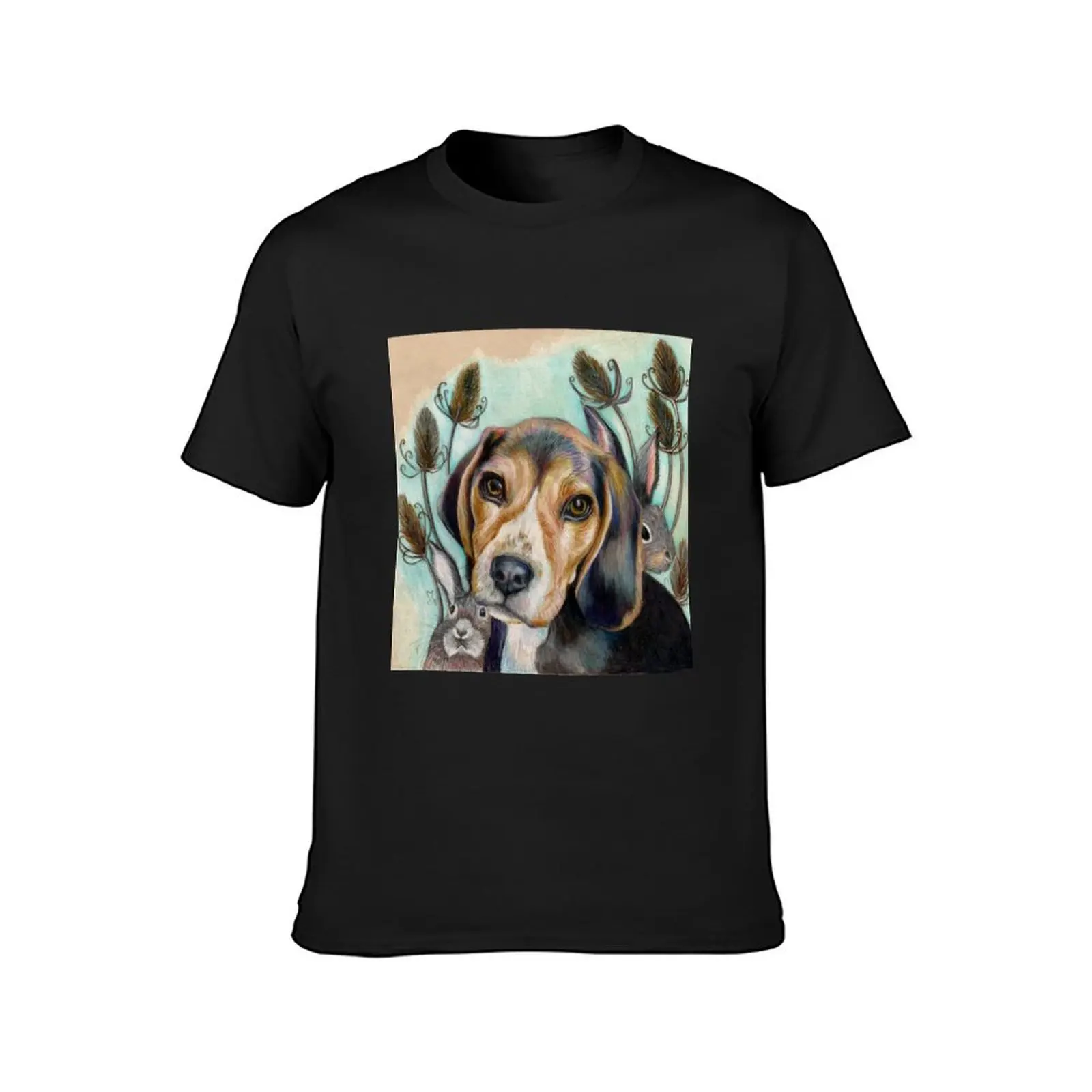 Sweet Beagle T-Shirt boys animal print anime men workout shirt