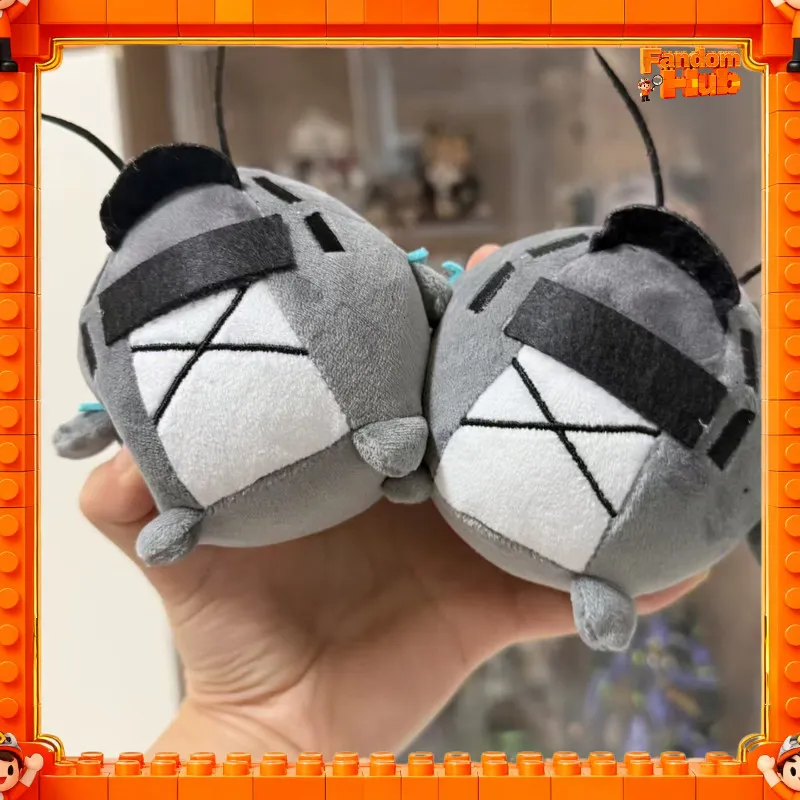 

In Stock Fan-Made Arknights Doctor Cockroach Xiao Bo 10cm Cotton Doll Cute Plush Pendant Bag Charm Plush Toy Gift