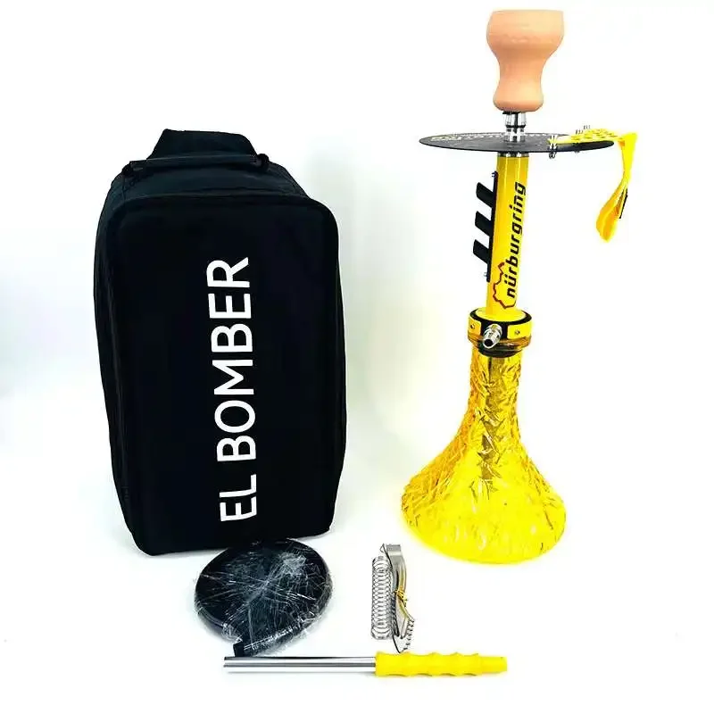 Colección de embalaje  mochila EL BOMBER shisha hookah, conjunto completo