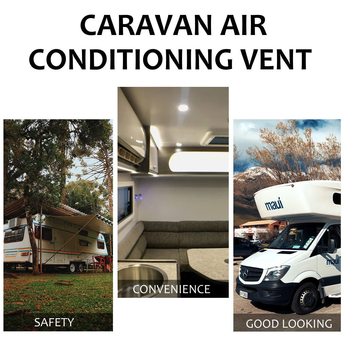 

Replacement Round Ac Vent for Rv Bus Caravan Electric Vehicle Sturdy Universal Outlet for Interior Climate Comfort