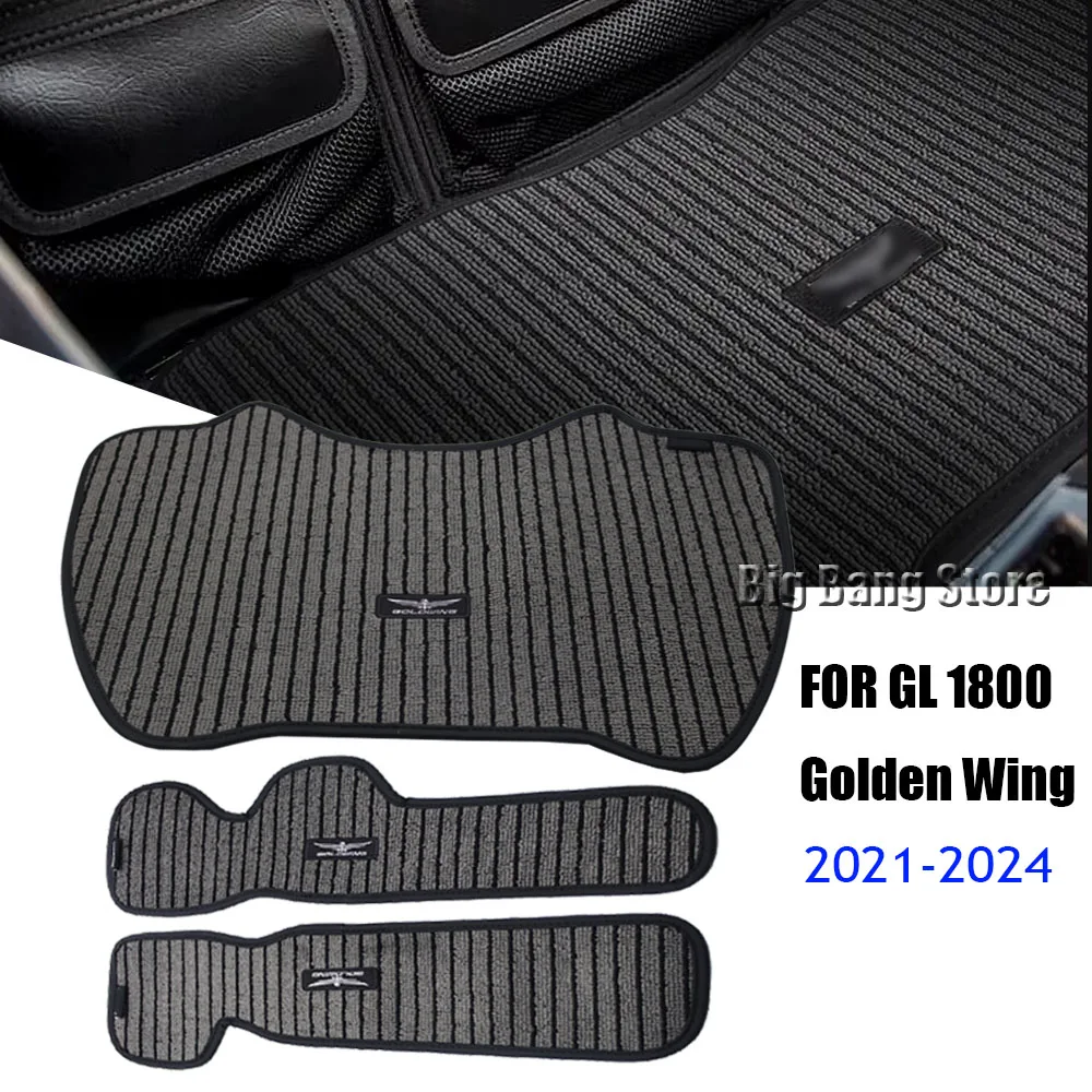 

For 2021-2024 Gold Wing Goldwing Tour GL1800 Motorcycle Rear Trunk Mat Saddlebag Mat Storage Pad Trunk Pad Case