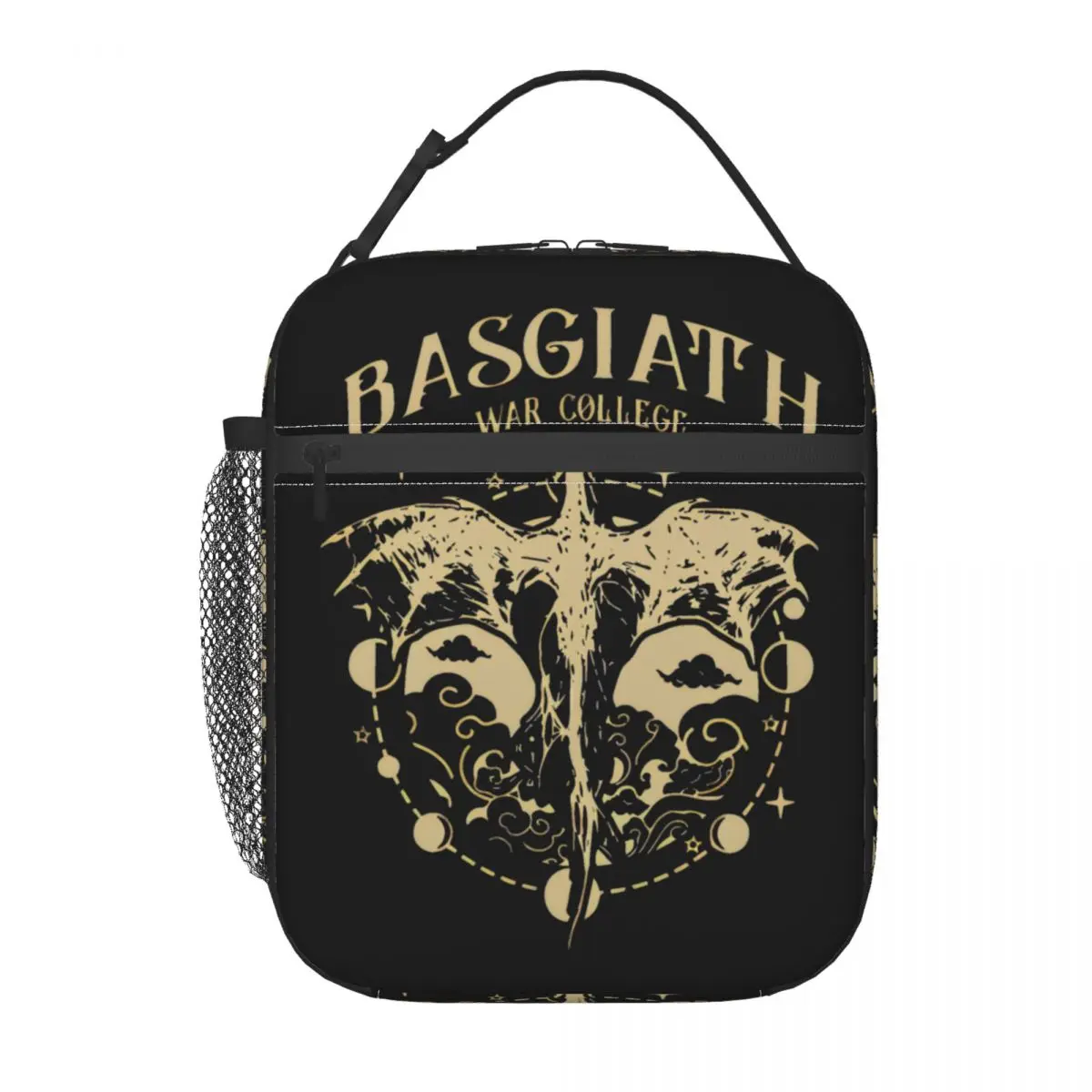 Basgiath-حقيبة غداء معزولة حرارية للتنقل ، حاوية طعام محمولة ، صناديق تبريد ، كلية حرب ، جناح رابع