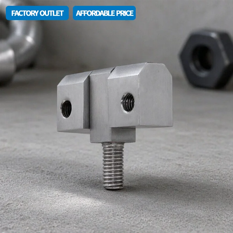 2pcs Removable 304 Stainless Steel Heavy-Duty Hinge With M10 Internal Thread Bolt Hardware Hinge For Industrial Use