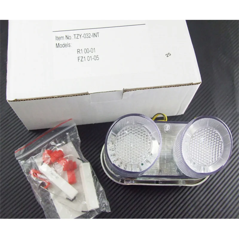 Motorfiets LED Richtingaanwijzer Achterlicht Achterlicht Voor YAMAHA R1 FZ1 2000 2001 2002 2003 2004 2005