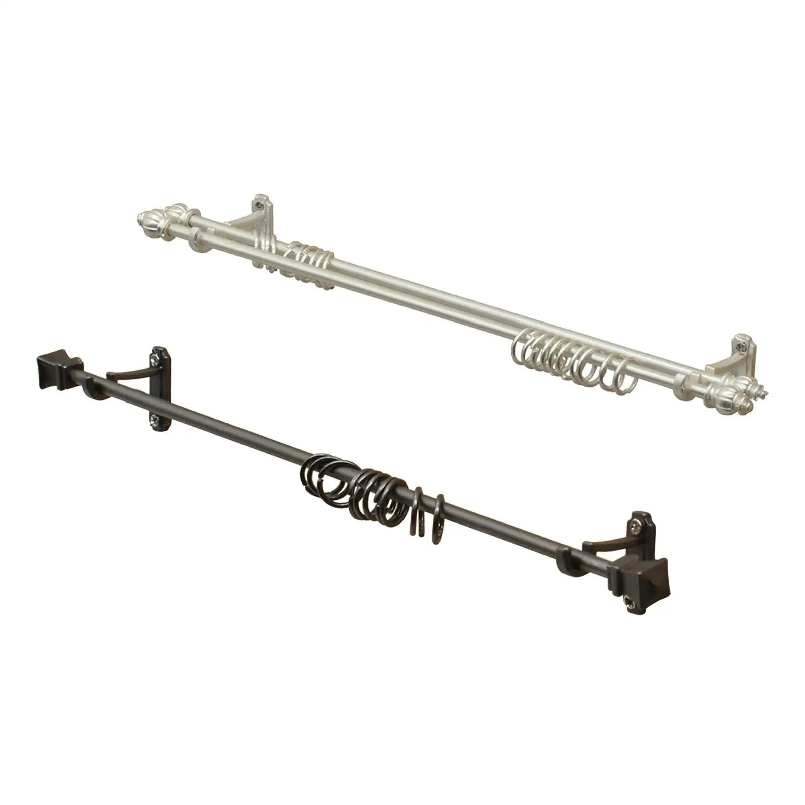 

2Pcs 1/12 Dollhouse Mini Curtain Rail Rods for Kids 4 5 6 Children Gifts