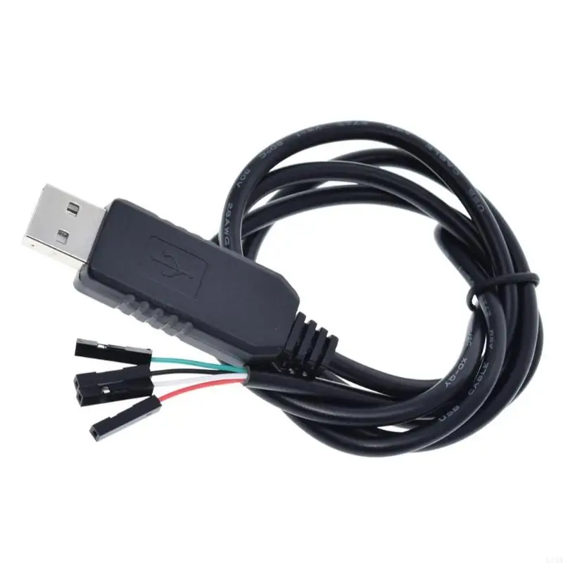 U13B 1M CH340 USB เป็น TTL ดาวน์โหลดเคเบิลเคเบิลอะแดปเตอร์ลวดสำหรับ Win7/8/98/XP สายเคเบิลอะแดปเตอร์ไฟฟ้าอะแดปเตอร์ไฟฟ้า