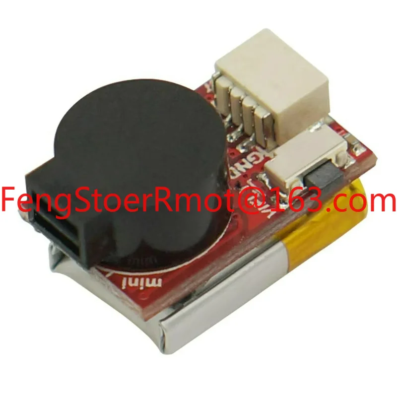 2.7g Vifly Finder Mini 5V buzzer with built-in 40mAh LiPO, up to 100dB, suitable for RC FPV racing for up to 7 hours