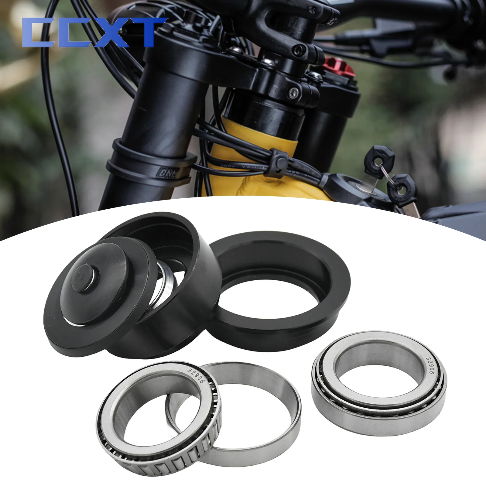 Electric Bike Bearing Kit Steering Column Bearing For Segway X160 X260 For Sur-Ron Light Bee X & Light Bee S Motorcycle Parts