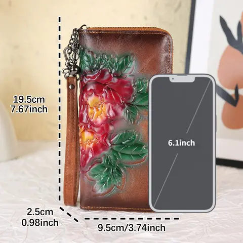 10 best sales blommig plånbok - №8