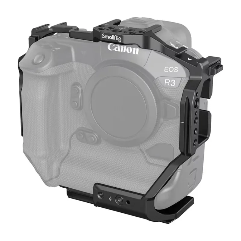 SmallRig Cage for Canon R3 Built-in Plate for Arca-Swiss for Quick Switch Among Handheld, Tripod and Stabilizer Shooting - 3884