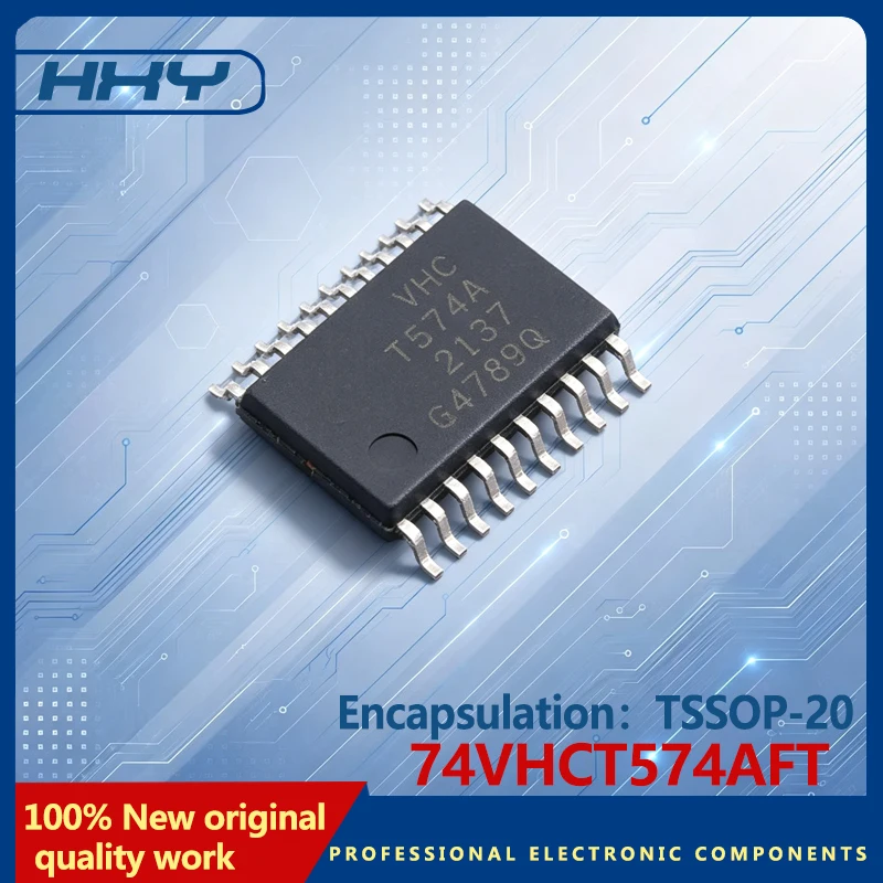 10PCs PHILIH574AFT Package Icing P-20 Trigger Chip 74VHCT574AFT Electronic Component for Hardware Projects