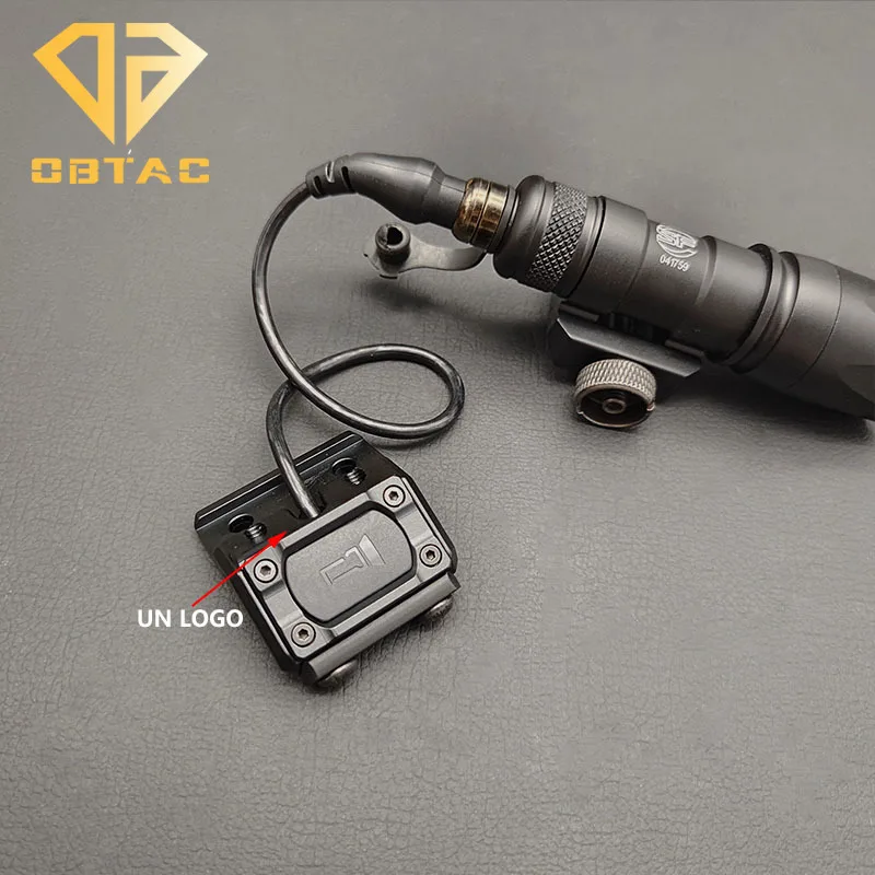 Metal SF/DC Plug ModButton Pressure Switch MAWL NGAL Laser And Surefir M300 M600 Weapon Flashlight Remote Switch Fit 20MM Rail