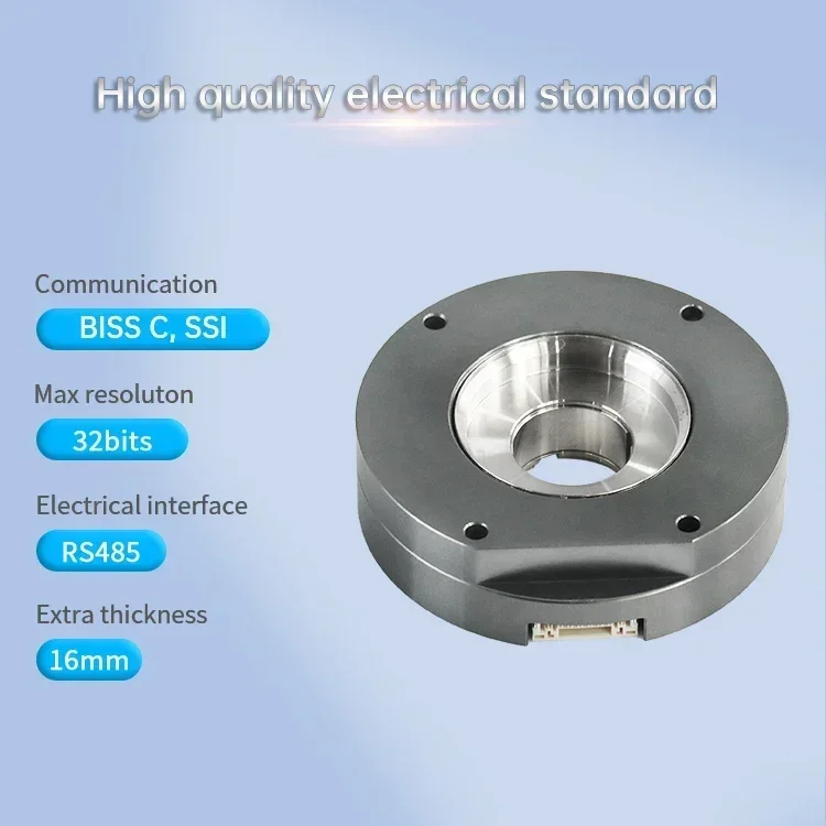 Cross-border MP55 High Pulse 24bit Multi-turn Hollow Shaft Up To 24mm Absolute Rotary Encoder For Servo Drive Industry