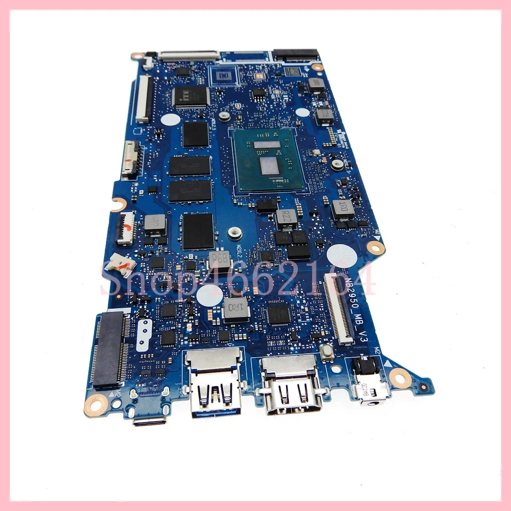 Imagem -03 - Placa-mãe Portátil para Acer Swift N4500 Cpu N5100 4gb 8gb de Ram 0gb Ssd 128gb Nb2950 v3