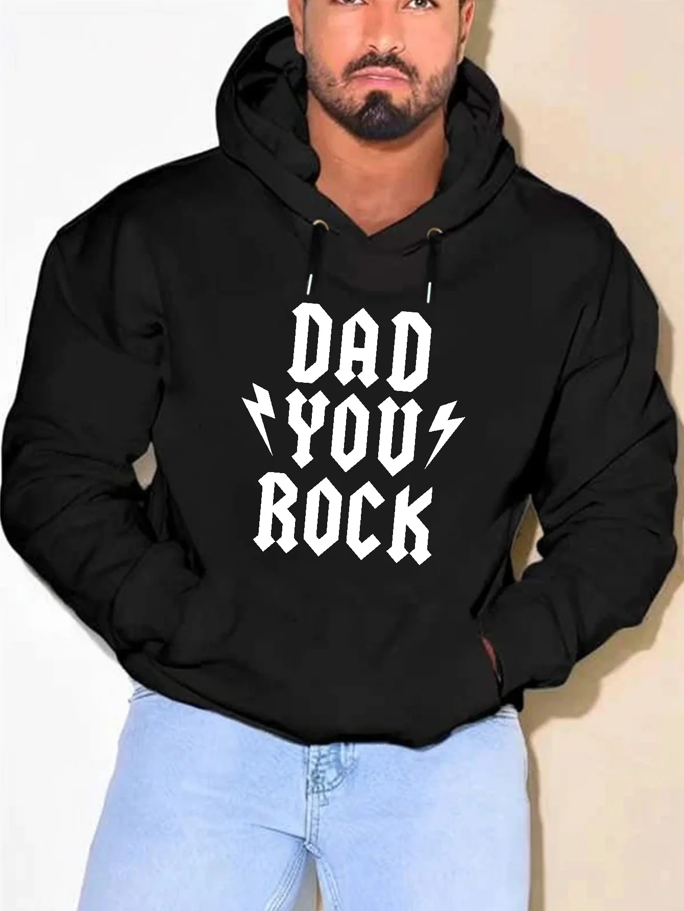 

Свитер с капюшоном большого размера с буквенным принтом, повседневная толстовка с капюшоном, с карманом-кенгуру, повседневная зимняя одежда