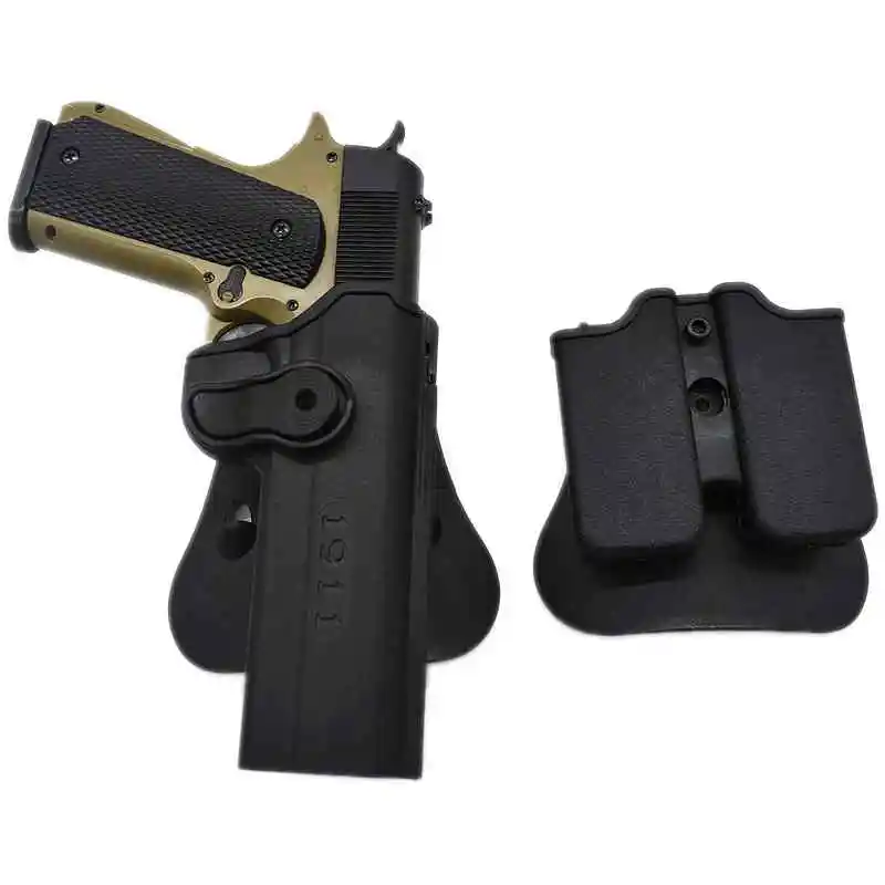 

Tactical IMI Glock Gun Holster Pistol Airsoft Gun Holster for Gen 1-4 Glock 17 Case waist with 9mm Mag Pouch Hunting Accessories