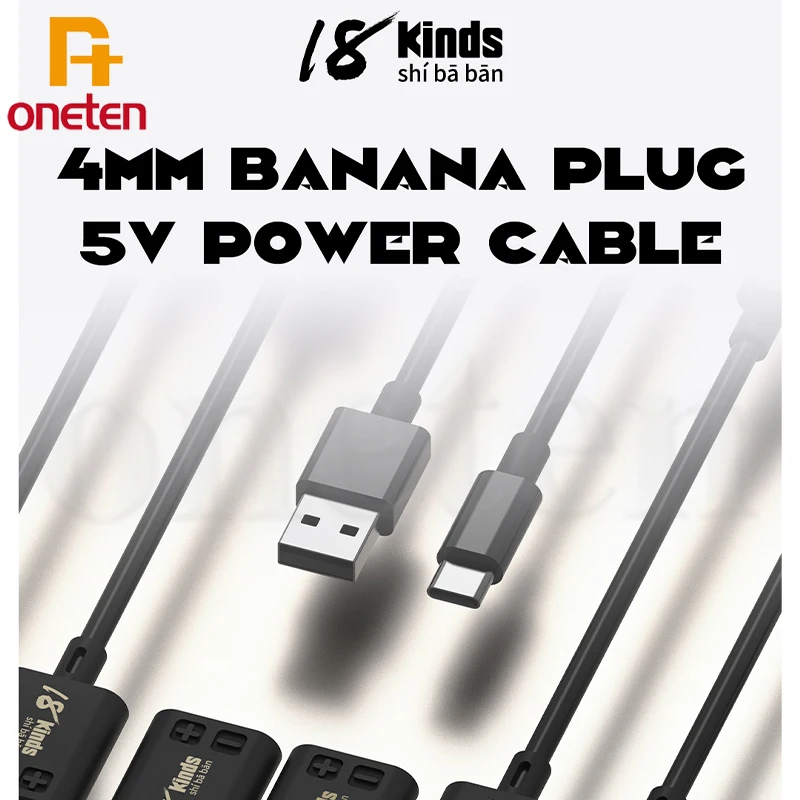 18 أنواع 5 فولت 4 مللي متر كابل رأس الموز نوع C USB A إلى الموز التوصيل سلك الطاقة 20 سنتيمتر لصيانة اختبار شحن الهاتف المحمول