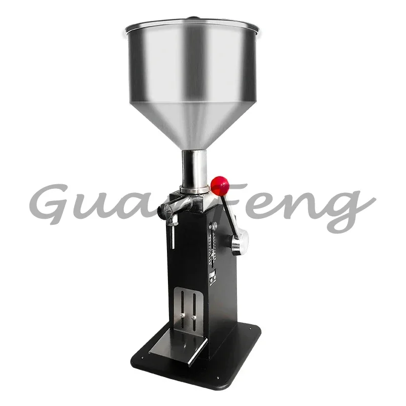 Manual Cosmetic Paste & Liquid Filling Machine NA03, Portable Bottled Filler for Cream and Liquid
