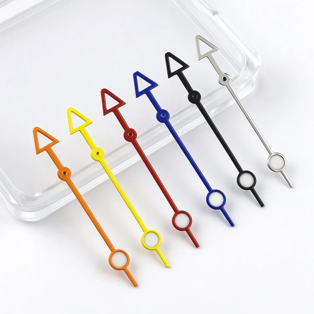 High Quality NH35 Hands Green Luminous Hands Triangle Watch Hands Seconds Hand Watch Parts NH35 Watch Accessories