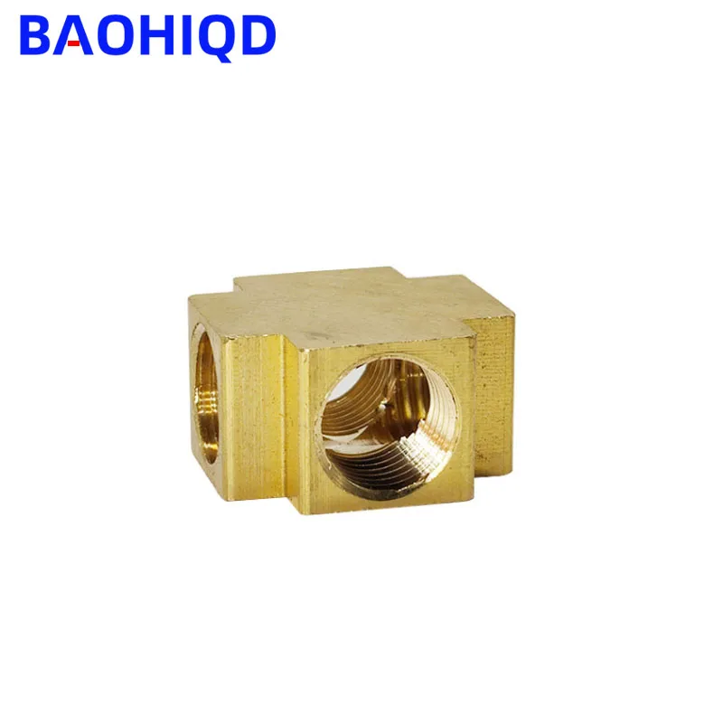 3 Ways 4 Ways Brass Pipe Fitting 1/8\