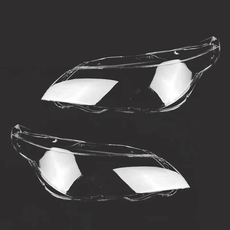 For BMW serie 5 E60 E61 525i 530i 540i 550i 2003-2010 Car Headlight Cover cap Headlamp Shade Head Lamp  headlight lamp cove - view 2