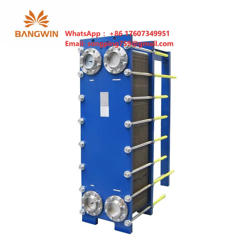 Industrial Titanium Marine Transmission Oil Cooler Plate Heat Exchange Supplier