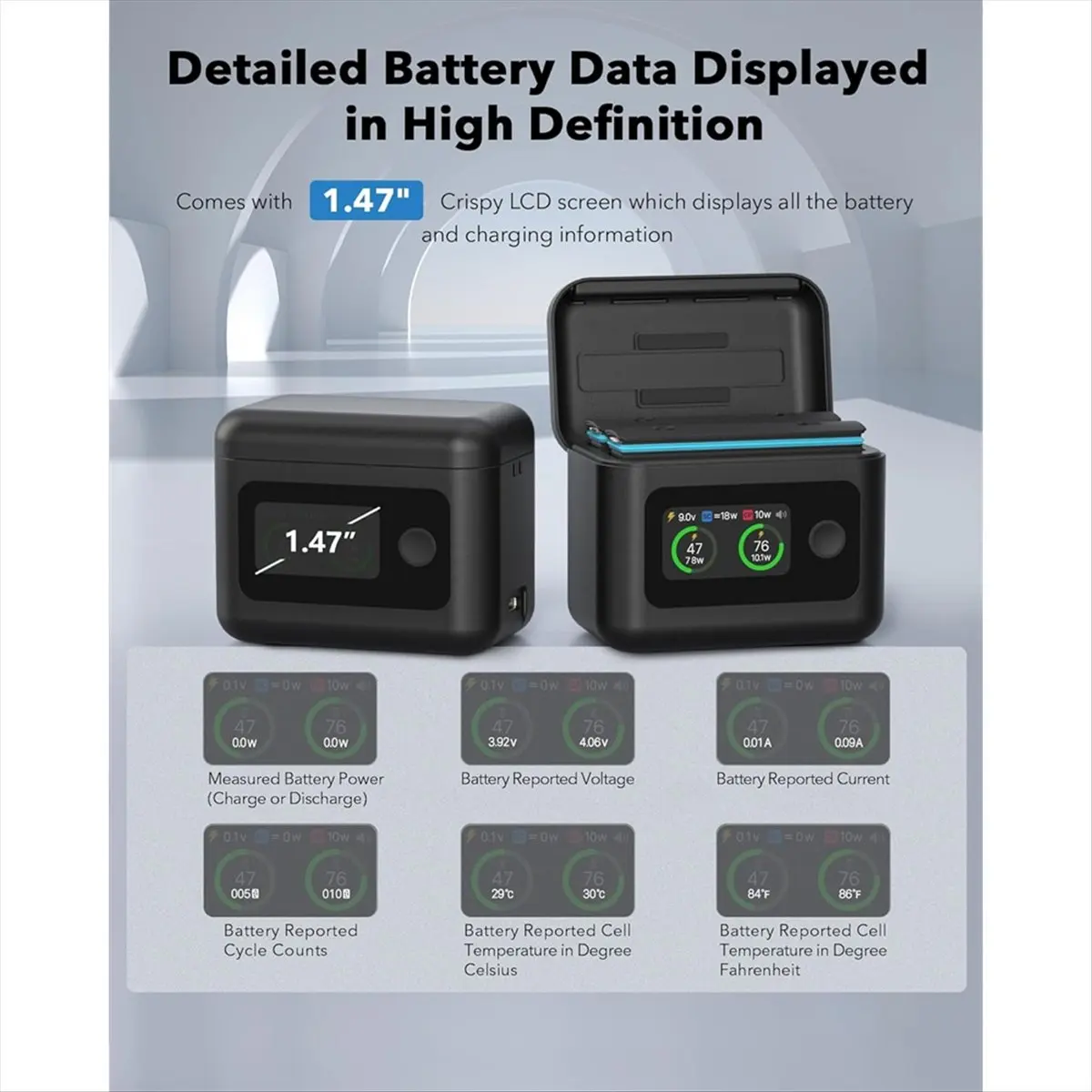 m09k-for-x5-battery-charger-for-x5-27w-dual-fast-charging-case-intelligent-two-way-charger-hub