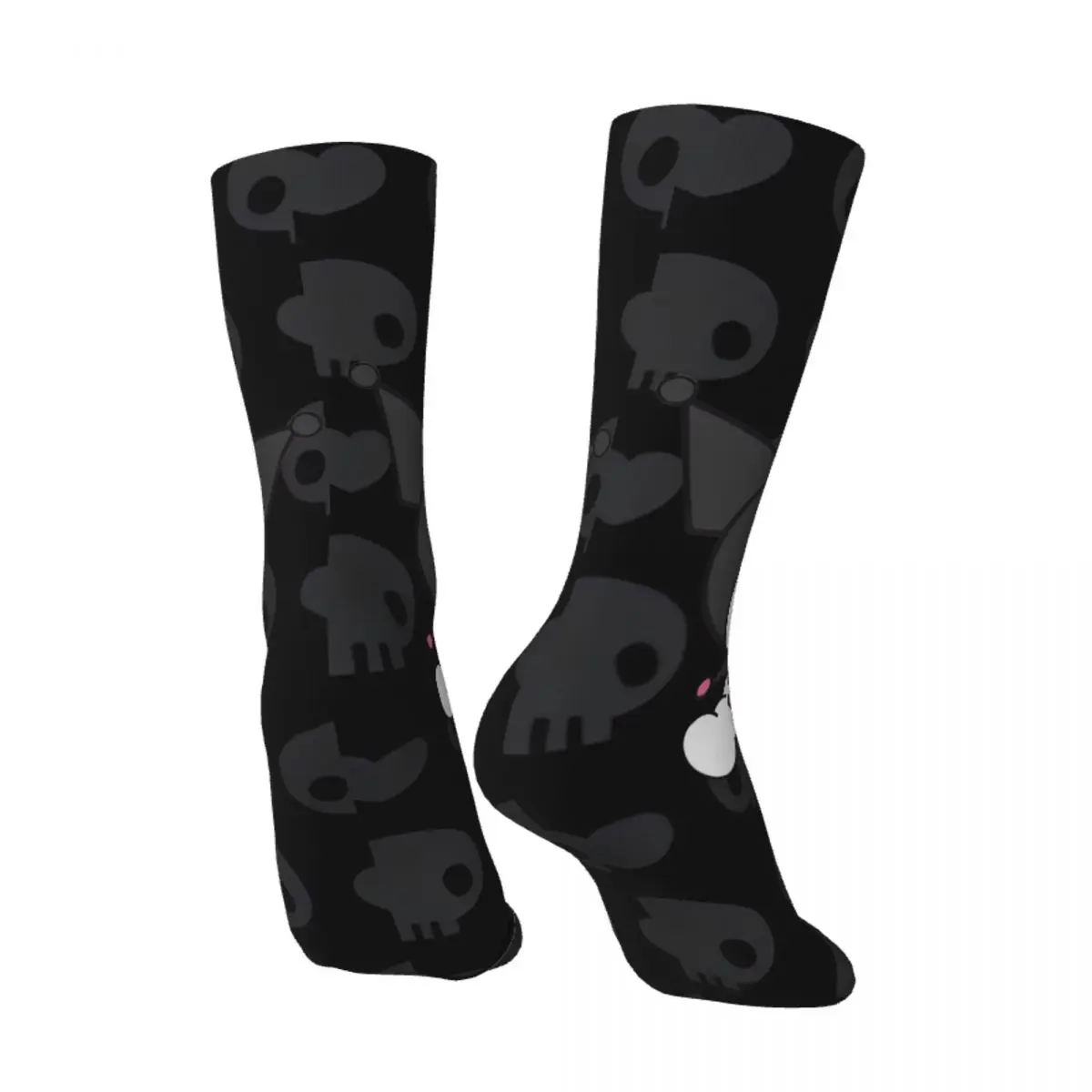 Kuromi Stockings Pattern Elegant Socks Spring Anti Skid Socks Adults Men Outdoor Warm Soft Socks