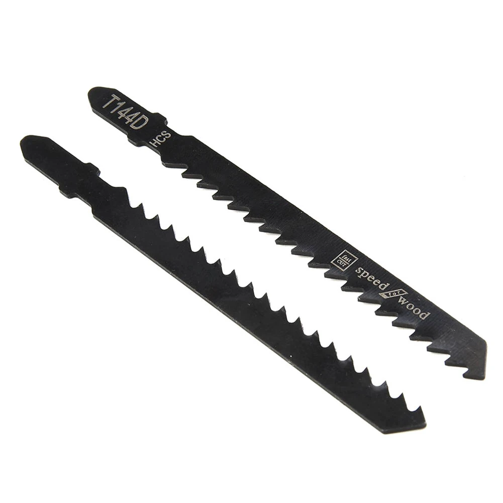 10pcs HCS Jigsaw Blades Set T144D 100mm Jig Saw Blade Hand Saw For Wood Plastic Metal Cutting Power Tools Accessories