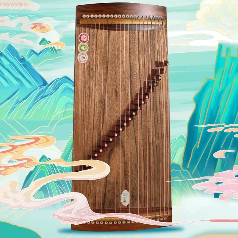 

21 струна Guzheng портативный для детей начинающих Guqin Профессиональный традиционный Guzheng маленькие пальцы Струнные инструменты