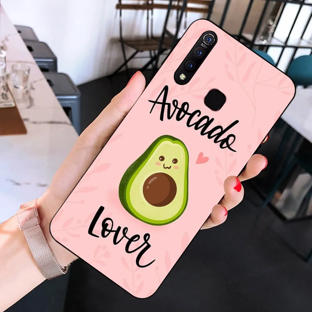 Cute Cartoon Avocado Food Phone Case For Huawei Mate 10 20 30 40 50 lite pro Nova 3 3i 5 6 SE 7 pro 7SE