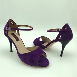 Zapatos de baile de Tango, calzado Sexy y cómodo para fiesta, boda, suela de cuero, T620566PS, 7,5 cm, 9cm, envío gratis