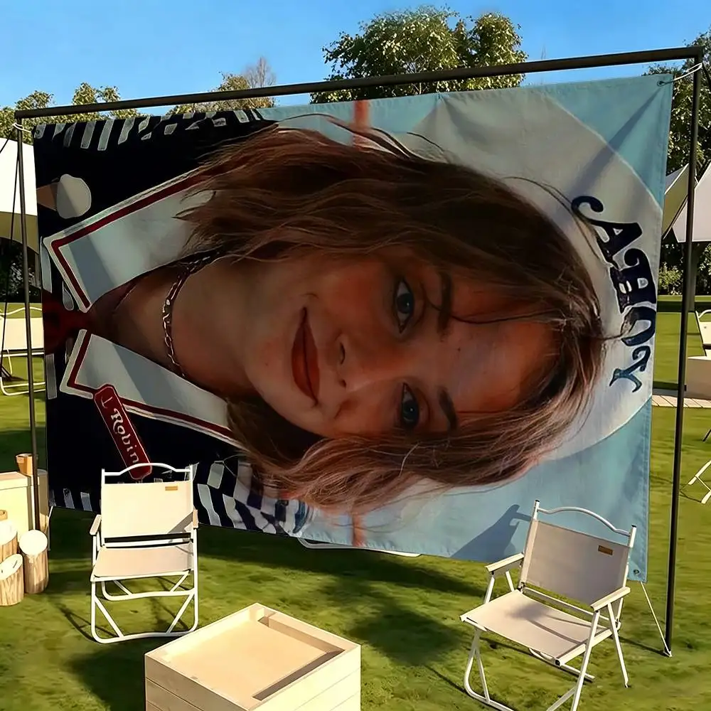 For Maya Hawke  Flags Wall Hanging Tapestry Outdoor Garage Room Decorative flag Background Blanket